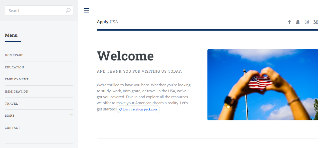 ApplyUSA website